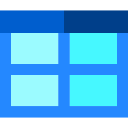 tabela Basic Straight Flat ikona