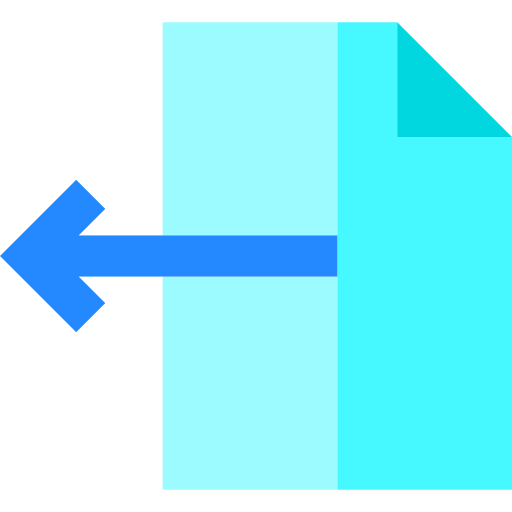 exportar Basic Straight Flat icono