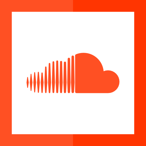 soundcloud Basic Straight Flat icon