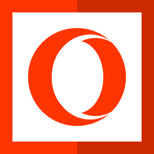 oper Basic Straight Flat icon