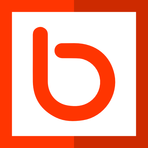 bebo Basic Straight Flat icon