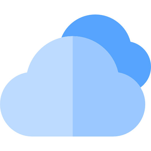 wolken Basic Straight Flat icon