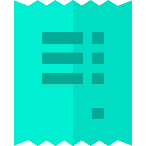 billete Basic Straight Flat icono