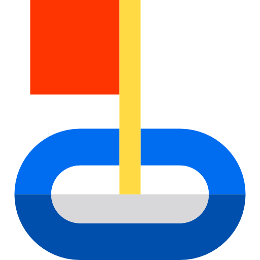 위치 Basic Straight Flat icon