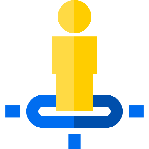 posición Basic Straight Flat icono