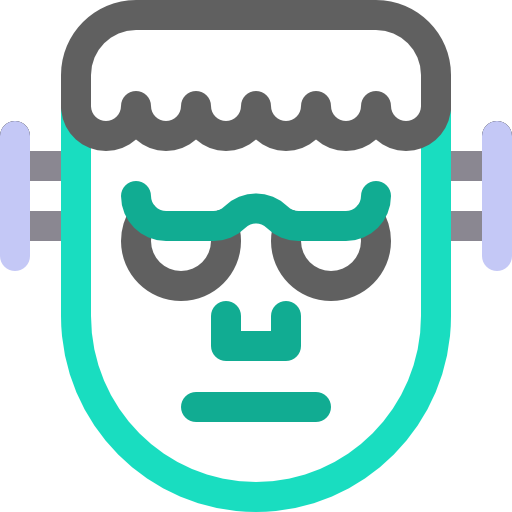 frankenstein Basic Rounded Lineal Color icon