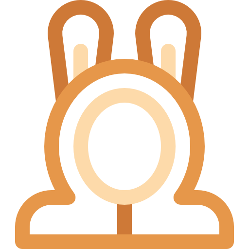 토끼 Basic Rounded Lineal Color icon