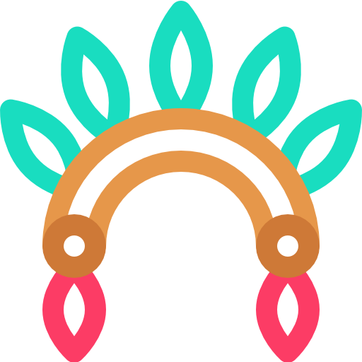 indyjski Basic Rounded Lineal Color ikona
