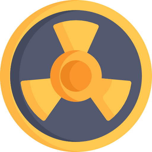 Radiation Special Flat icon