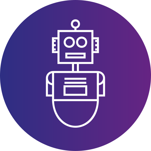 Robot Generic gradient fill icon