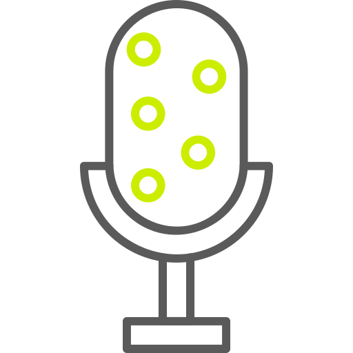 mikrofon Generic color outline ikona