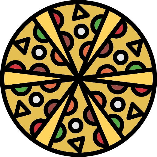 pizza Generic color lineal-color icona