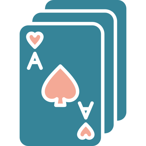 juego de cartas Generic color fill icono