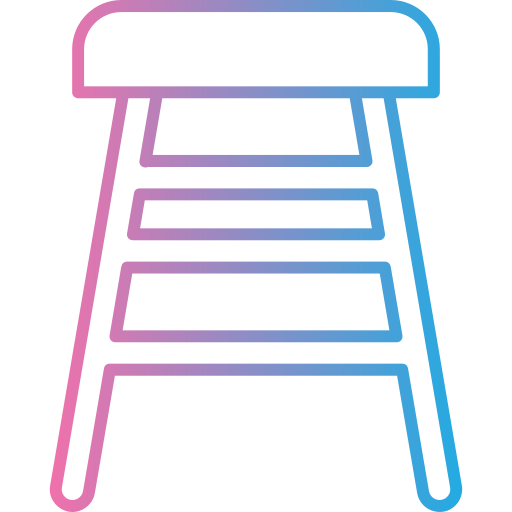 Барный стул Generic gradient outline иконка