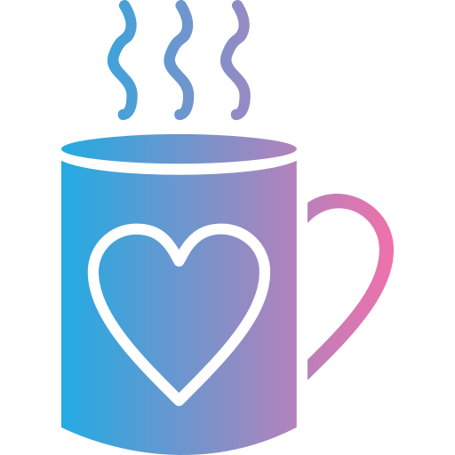 Coffee mug Generic gradient fill icon