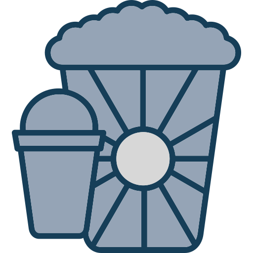 popcorn Generic color lineal-color icon