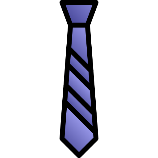 Tie Generic gradient lineal-color icon