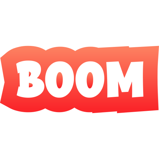 boom Generic gradient fill Icône