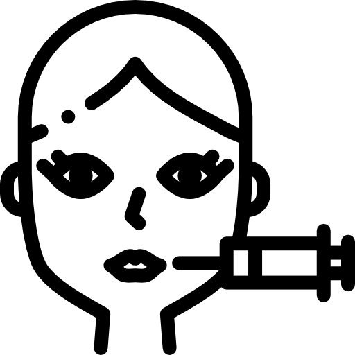 唇 Detailed Rounded Lineal icon