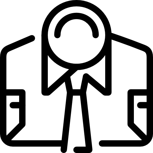 kleider Maxim Flat Lineal icon
