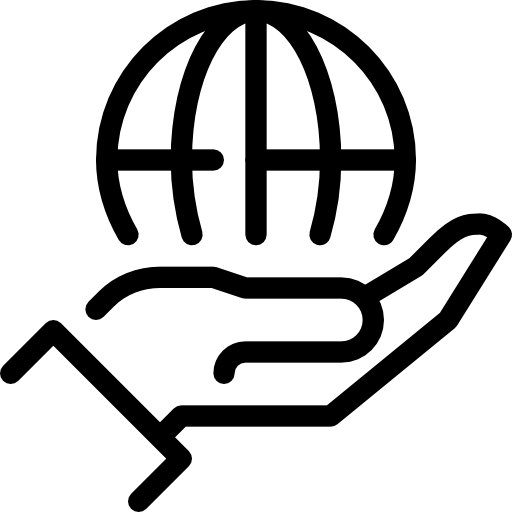Сетка глобуса Maxim Flat Lineal иконка