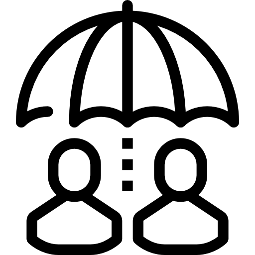 paraguas Maxim Flat Lineal icono
