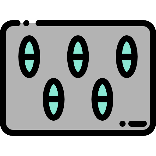 pigułka Detailed Rounded Lineal color ikona