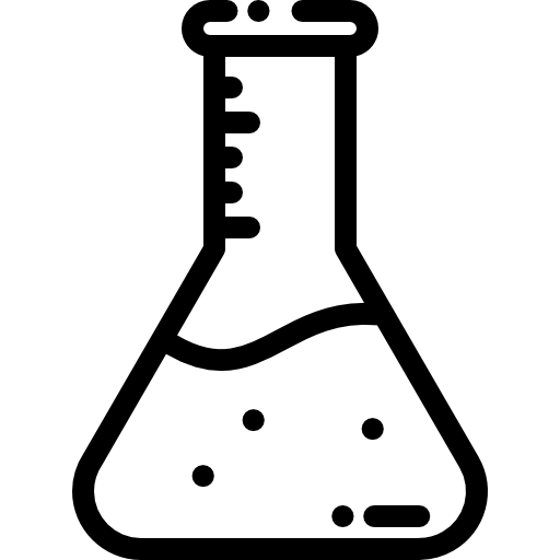 フラスコ Detailed Rounded Lineal icon
