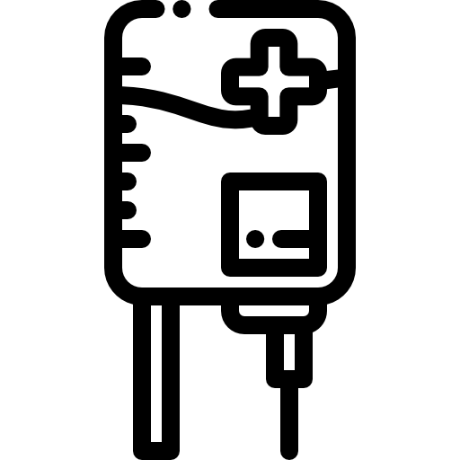 주입 Detailed Rounded Lineal icon