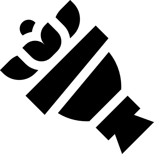 ramo Basic Straight Filled icono