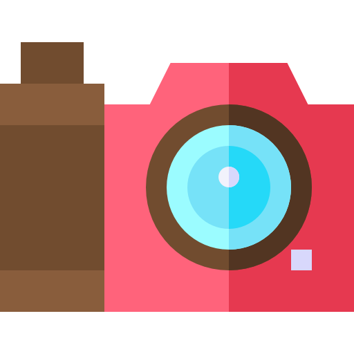 fotoapparat Basic Straight Flat icon