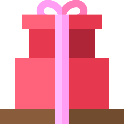 Gift Basic Straight Flat icon