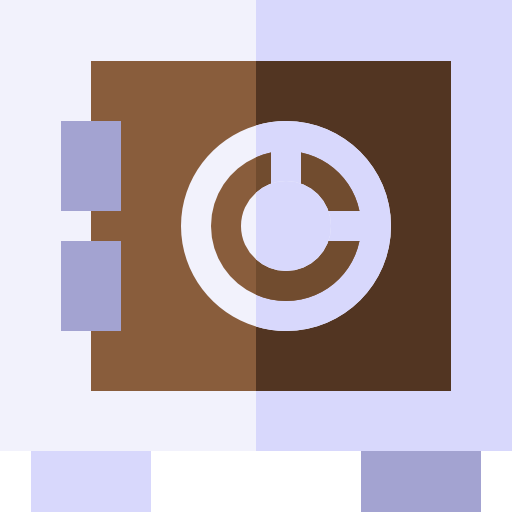 safe Basic Straight Flat icon