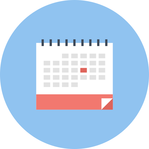 Calendar Maxim Basinski Premium Circular icon
