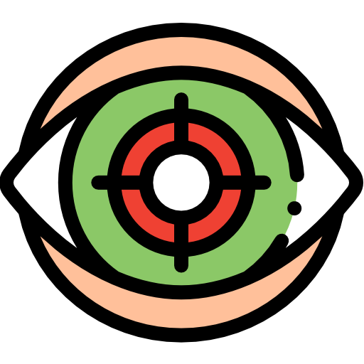 auge Detailed Rounded Lineal color icon