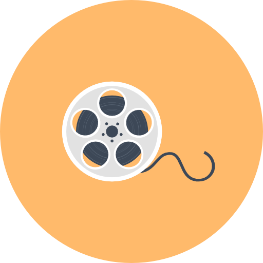 Film reel Maxim Basinski Premium Circular icon