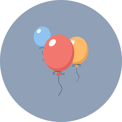 Balloons Maxim Basinski Premium Circular icon