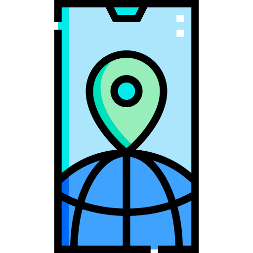 Навигация Detailed Straight Lineal color иконка