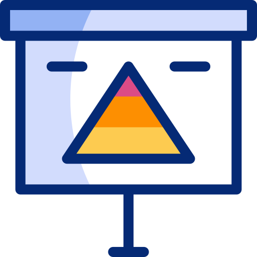 Presentation Basic Accent Lineal Color icon