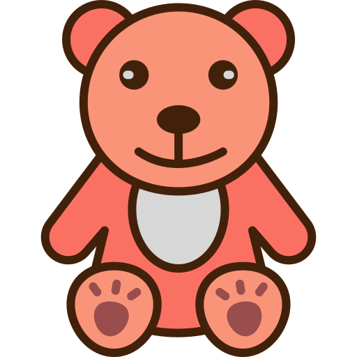 oso de peluche Generic color lineal-color icono