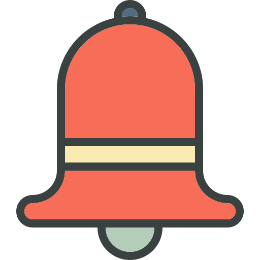 Bell Generic color lineal-color icon