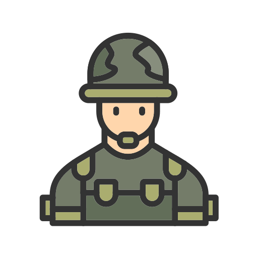 Army Generic color lineal-color icon