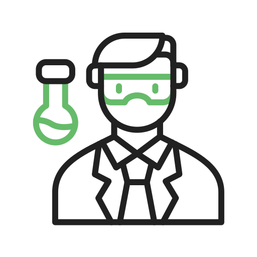 化学者 Generic color outline icon