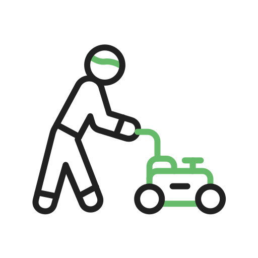 芝刈り機 Generic color outline icon