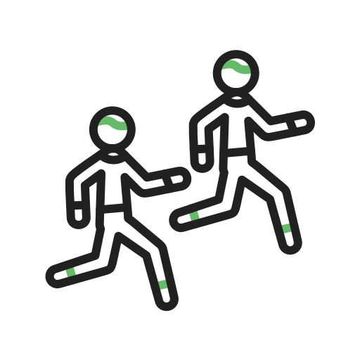 달리기 Generic color outline icon
