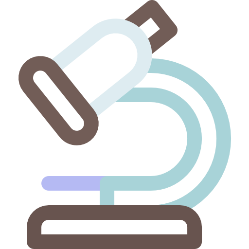 顕微鏡 Basic Rounded Lineal Color icon