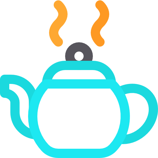 Tea pot Basic Rounded Lineal Color icon