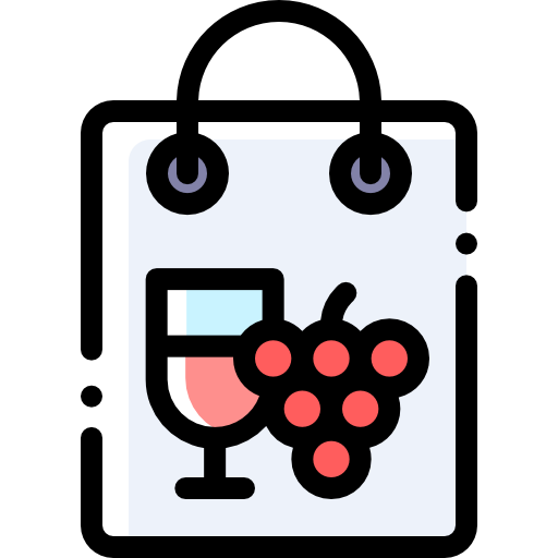 Winery Detailed Rounded Color Omission icon