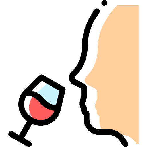 degustazione di vini Detailed Rounded Color Omission icona