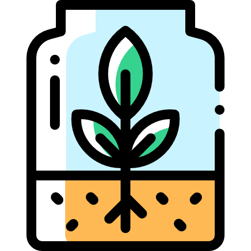 Sprout Detailed Rounded Color Omission icon